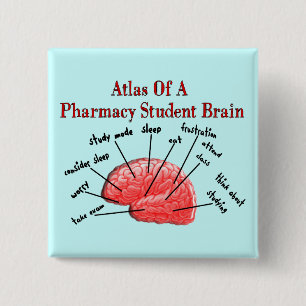 Atlas eines Apotheken-Studenten-Gehirns Button