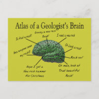 Atlas eines Geologen's Brain Funny Gifts