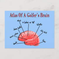 Atlas eines Golfer-Gehirns