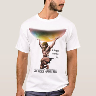 Atlas erobert alle durch Straßen-Gerechtigkeit T-Shirt