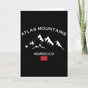 Atlas-Gebirge Marokko Jbel Toubkal Skigebiet Sk Karte