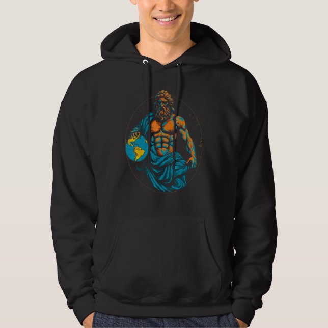 Atlas Greek Mythology Hoodie (Vorderseite)