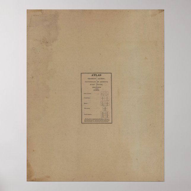 Atlas-Index Poster (Vorne)