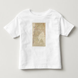 Atlas-Karte Mt Vernon Kleinkind T-shirt
