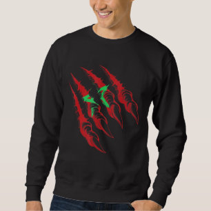 Atlas Lion Scratch für Männer und Frauen Sweatshirt