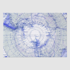 Atlas Map Seidenpapier