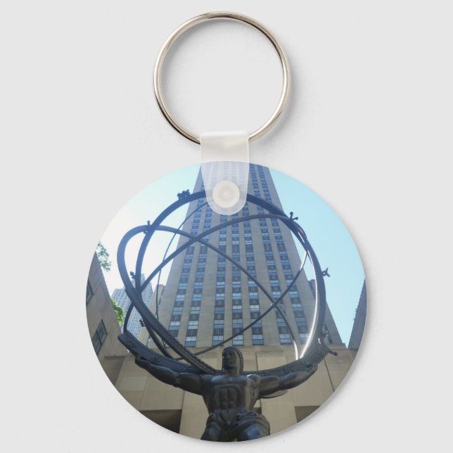 Atlas nyc schlüsselanhänger (Vorderseite)