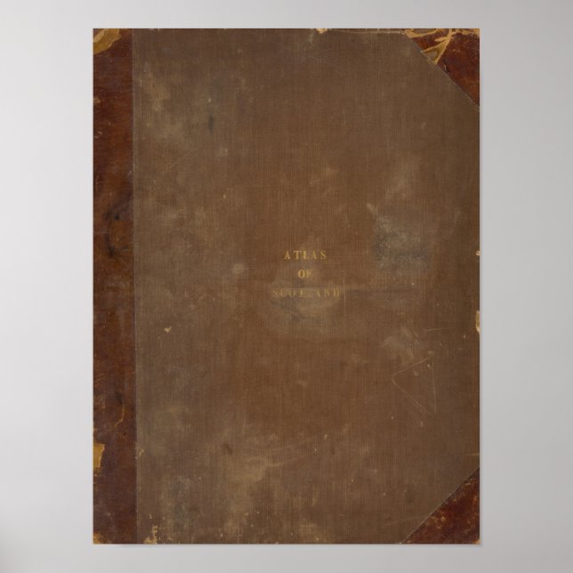 Atlas of Scotland Poster (Vorne)