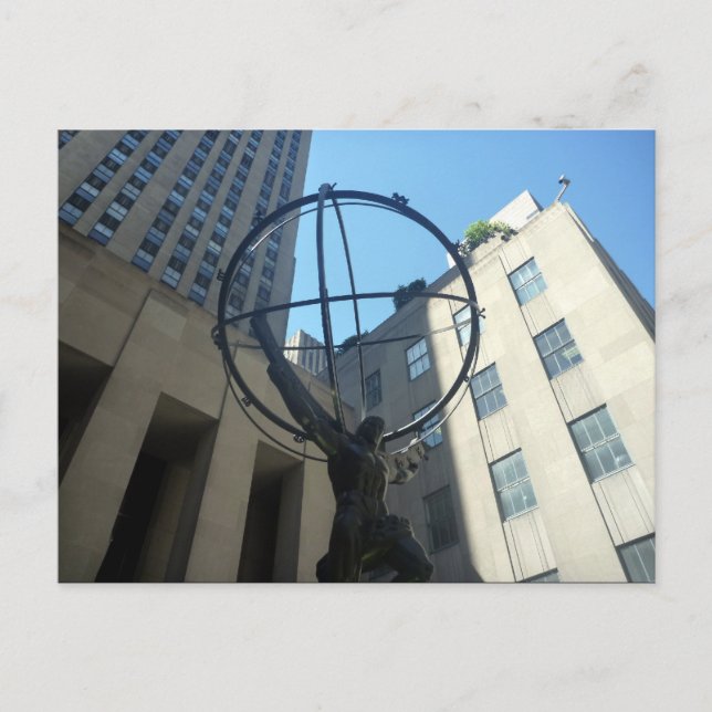 Atlas Postkarte (Vorderseite)