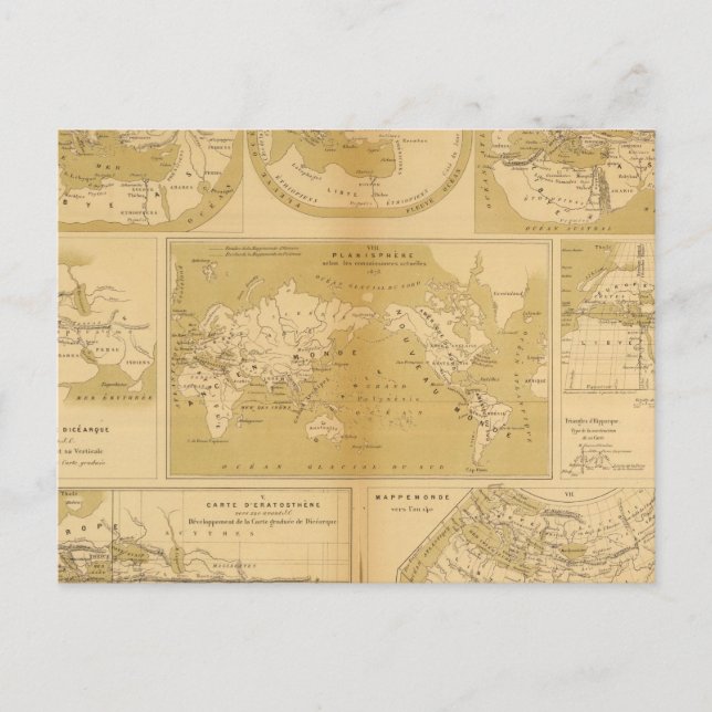 Atlas Postkarte (Vorderseite)