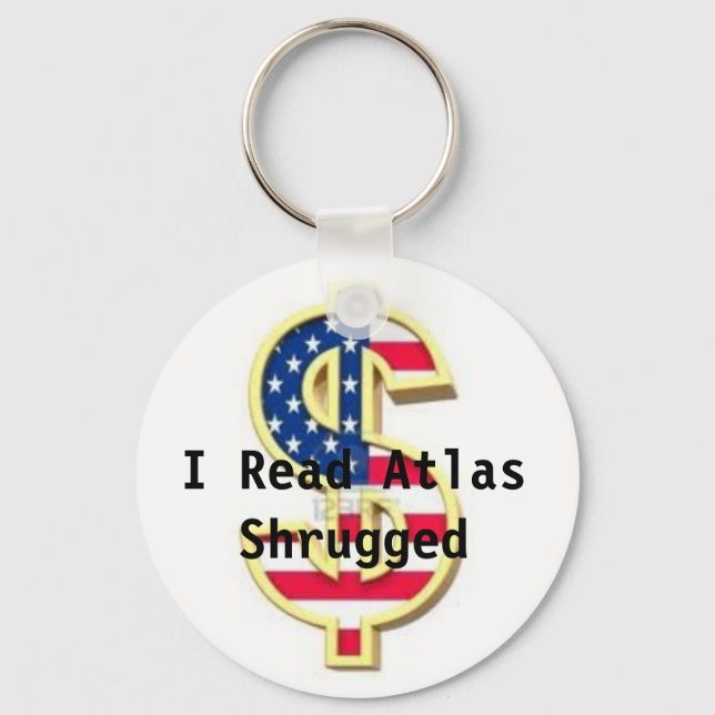 Atlas Shrugged Schlüsselkette Schlüsselanhänger (Vorderseite)