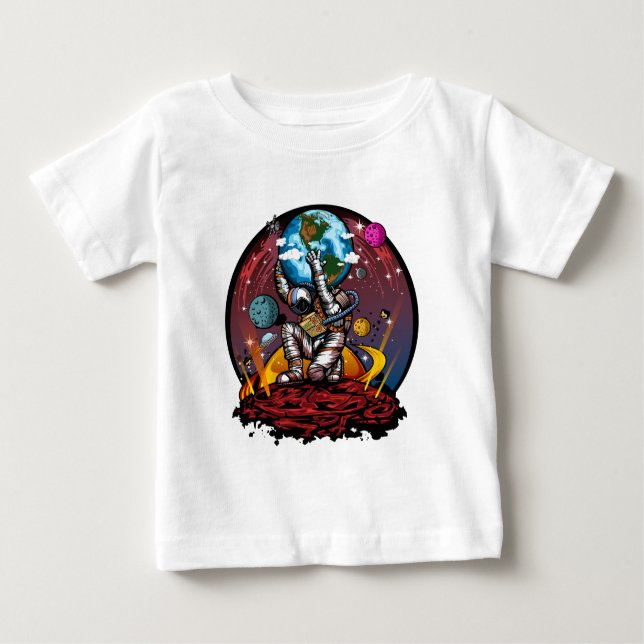 Atlas Space Man Baby T-shirt (Vorderseite)
