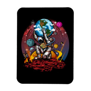 Atlas Space Man Magnet