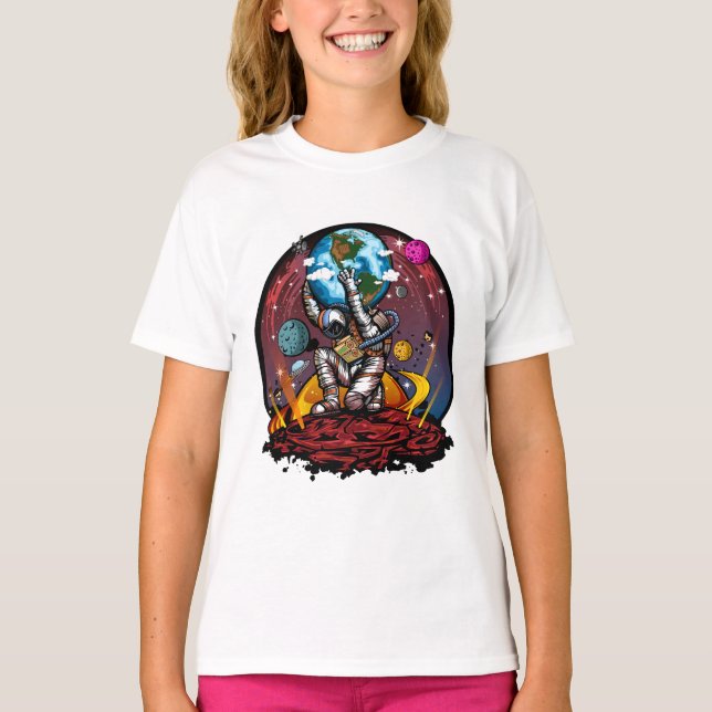 Atlas Space Man T-Shirt (Vorderseite)