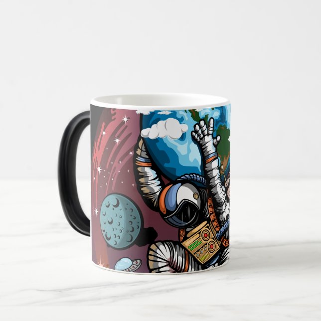 Atlas Space Man Verwandlungstasse (Vorderseite Links)