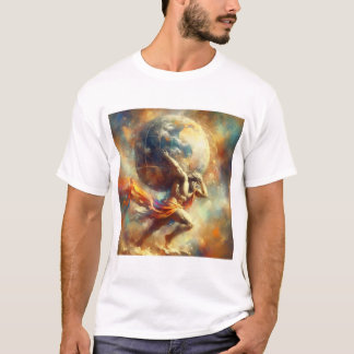 Atlas trägt die Welt T-Shirt