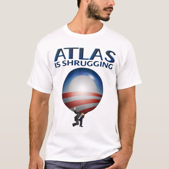 Atlas zuckt Shirt (Vorderseite)