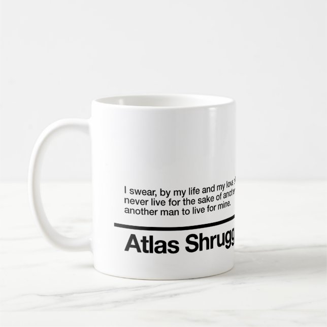 Atlas zuckte Eid Tasse (Links)