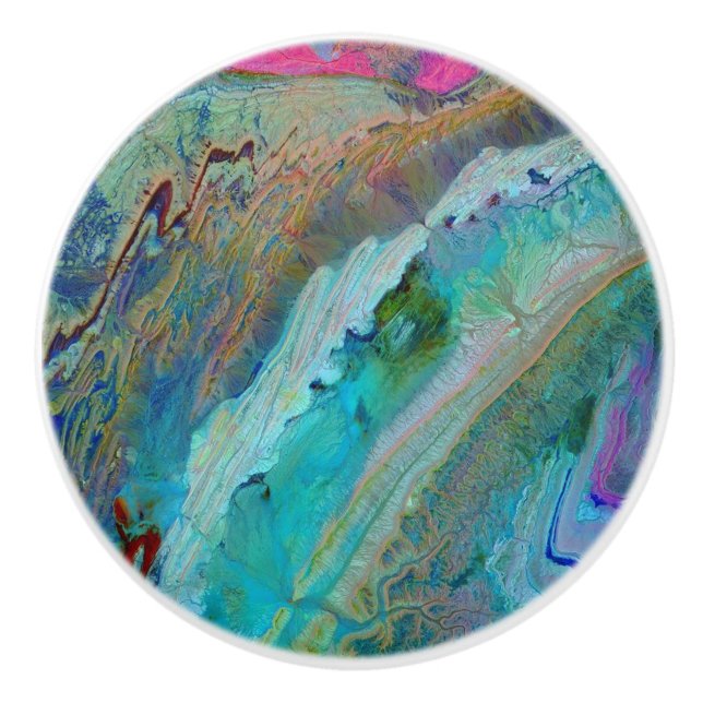 Atlasgebirge in Marokko - Satellit Terra Keramikknauf (Vorderseite)