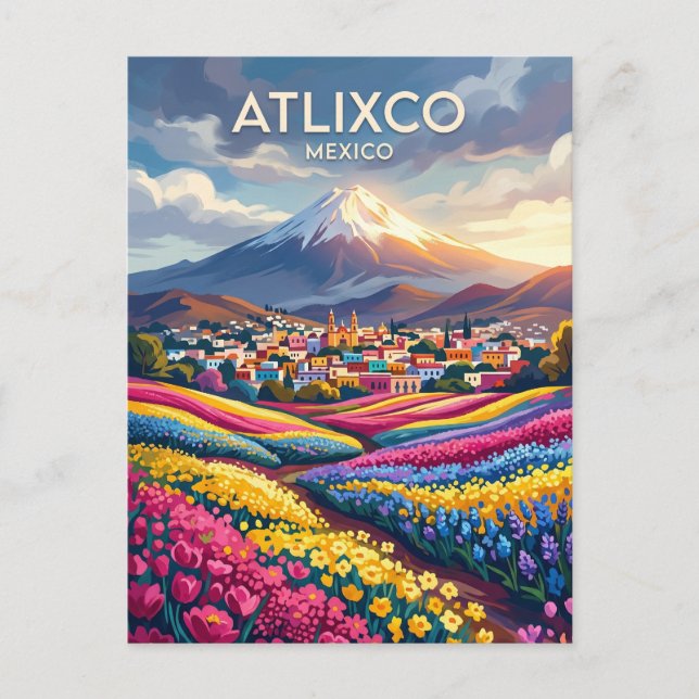 Atlixco Mexiko Postkarte (Vorderseite)