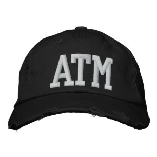 ATM-Hut Bestickte Kappe