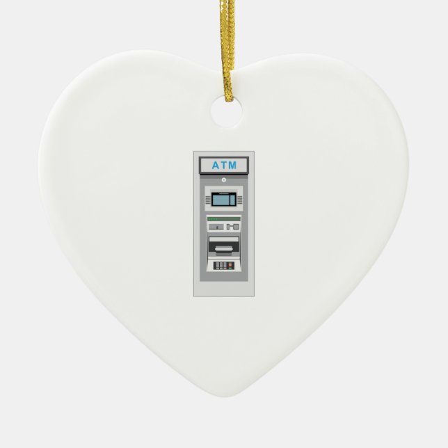 ATM KERAMIKORNAMENT (Vorne)