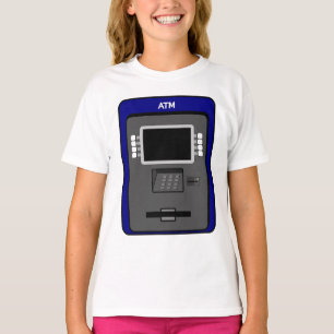 ATM Machine Girls T - Shirt