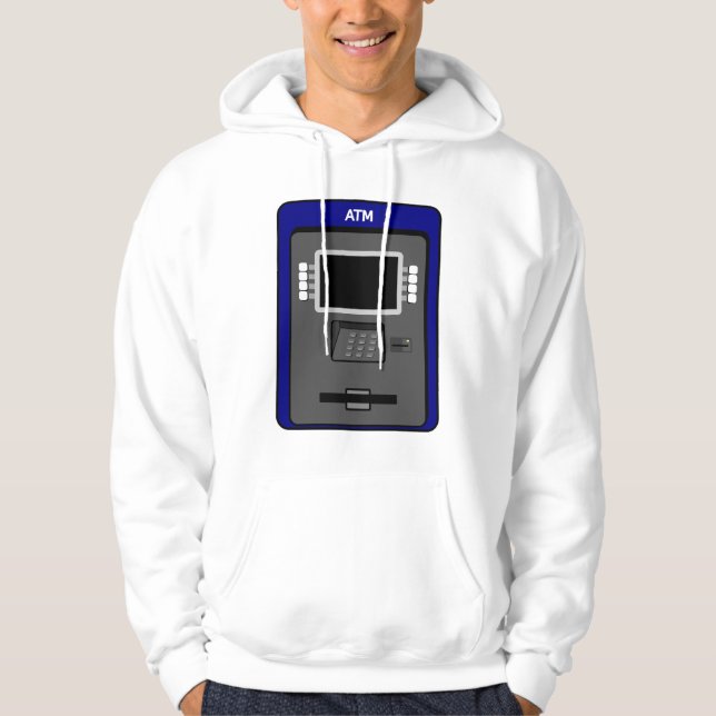 ATM Machine Mens Hoodie (Vorderseite)