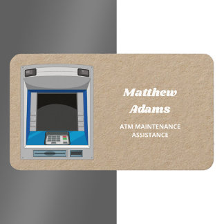 ATM Maintenance Kraft Visitenkarte