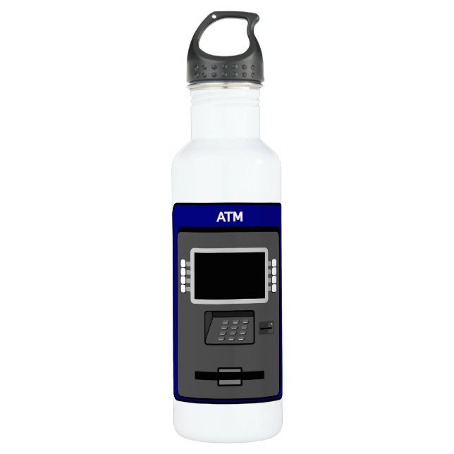 ATM-Maschine Trinkflasche (Vorderseite)