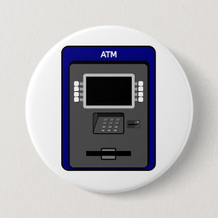 ATM-Maschinen-Knopf Button