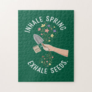 Atme Frühling aus Samen Florale Gartenbau Begeiste Puzzle