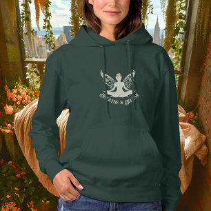 Atme & Glaube – Ivory Fairy Yoga Design Hoodie