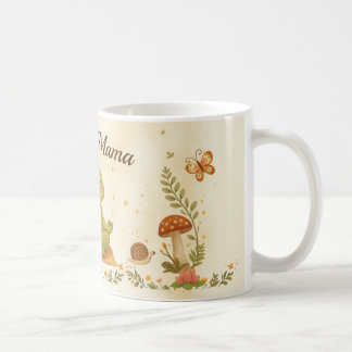 Atme Mama Süßer Frosch Achtsamkeitskunst Kaffeetasse