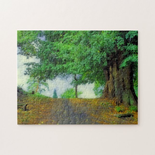 Atme tief ein! Bezaubernde Landschaft Puzzle (Horizontal)