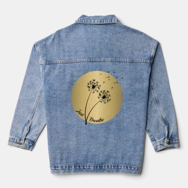 Atmen Jeansjacke (Rückseite)