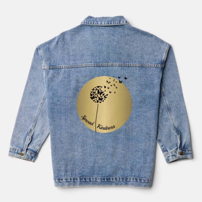 Atmen Jeansjacke (Rückseite)