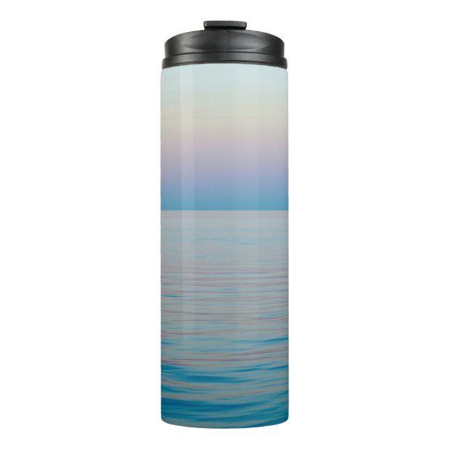 Atmen Sie das beruhigende Meer Thermosbecher (Vorderseite)