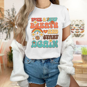 Atmen Sie einen Piepton aus und fangen Sie wieder  T-Shirt