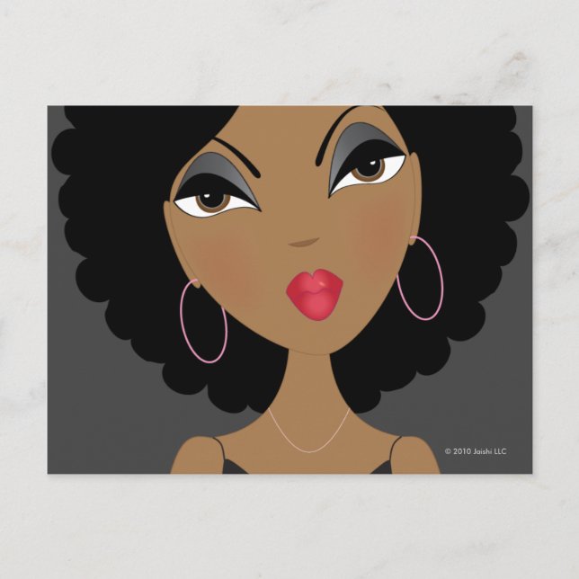 Atmen Sie einfach die Postkarte aus (Vorderseite)