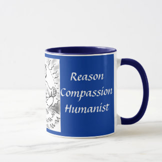 Atmen Sie einfach… Humanistkaffee-Tasse Tasse