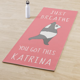 Atmen Sie einfach Panda Yoga Mat Yogamatte