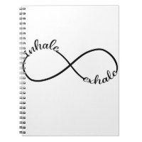 Atmen Sie Exhale Infinity Symbol T - Shirt Yogi