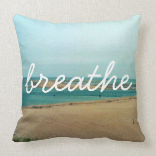 Atmen Sie, Wurfskissen Kissen
