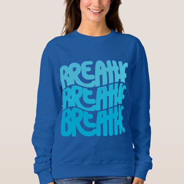 atmen sweatshirt (Vorderseite)