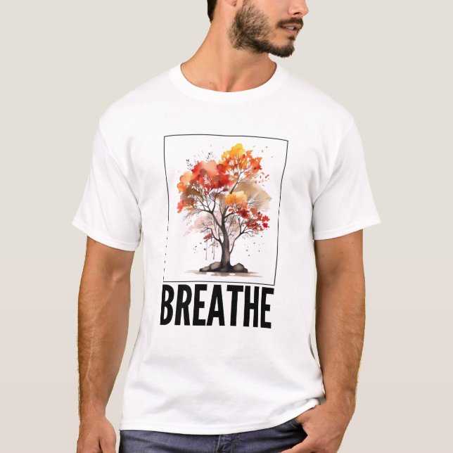 atmen T-Shirt (Vorderseite)