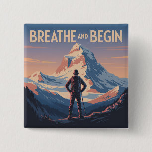 Atmen und Beginnen Button