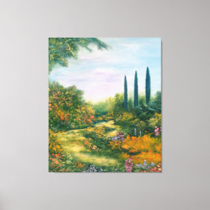 Atmosphäre in der Toskana 1996 Leinwanddruck