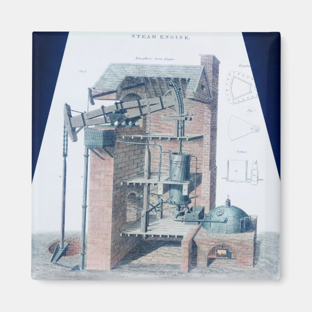 Atmosphärischer Motor Magnet (Vorne)