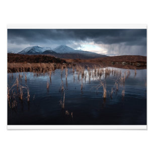 Atmosphärisches Bild von Rannoch Moor Fotodruck